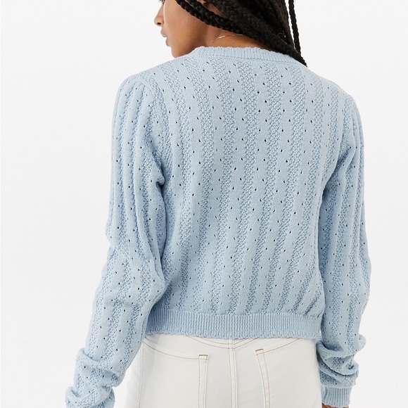 UO Embroidered Cardigan size Small NWT - Picture 3 of 4